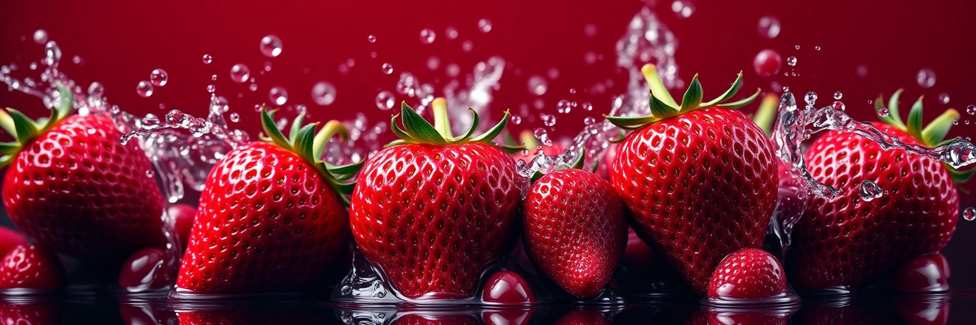 Sweet strawberries, straight from the farm